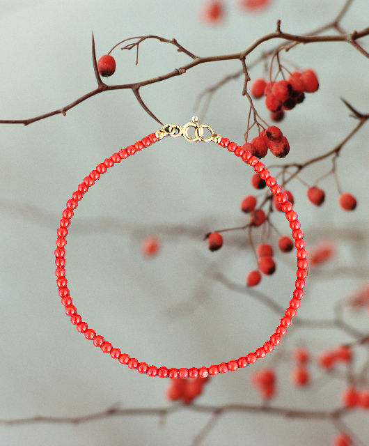 Thumbnail: Gold Coral Bracelet