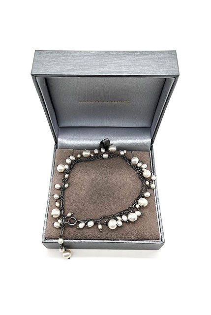 Thumbnail: Snowdrop Peony Anklet