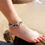 Thumbnail: Snowdrop Peony Anklet