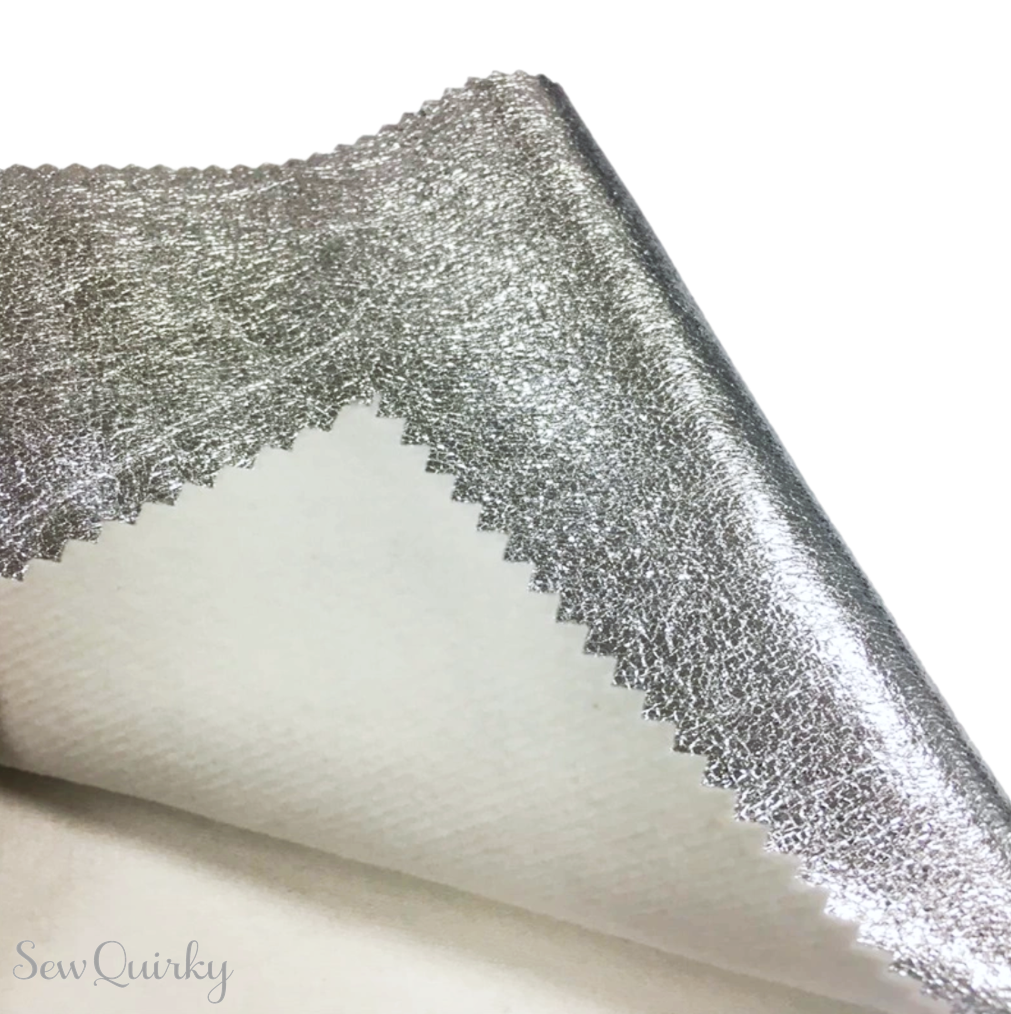 Metallic Soft Vinyl Roll -Silver Soul