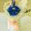 Thumbnail: 3 Large Grand Blue Rose Preserved Flower Bouquet - Delivery SG