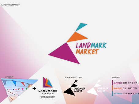 Landmark Market Mahachai Master Planing &Graphic