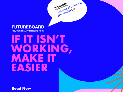If it isn't working, make it easier.
