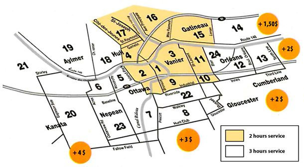 Map – Rapid Service
