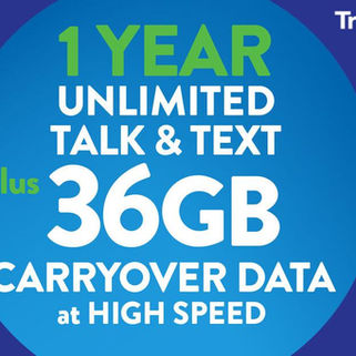 Tracfone Has New eBay Exclusive Annual Plans Including 36GB For $265