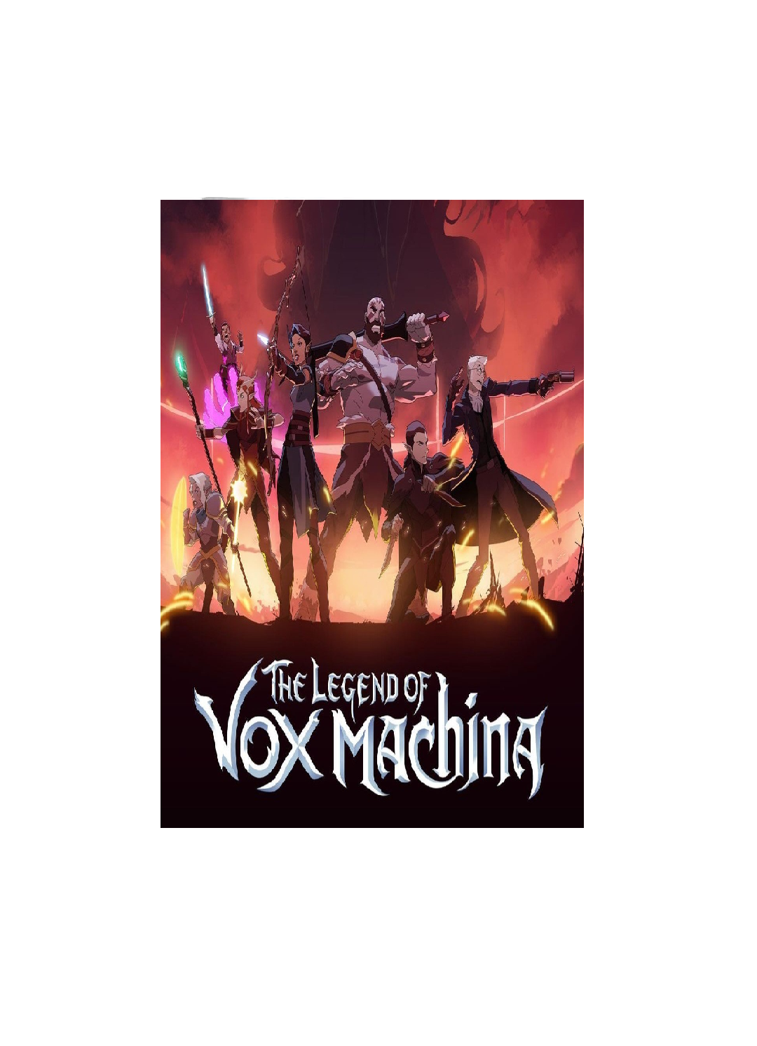 The Legend Of Vox Machina Manga Animation Season 1-2 DVD Box Set Collection New