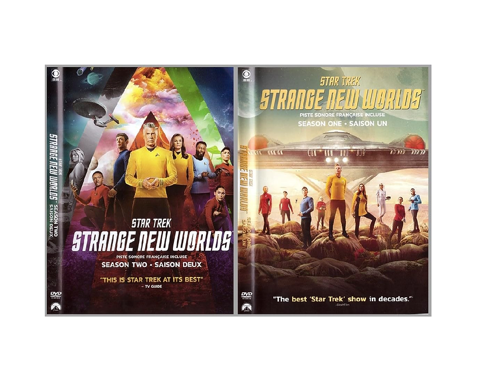Star Trek Strange New Worlds Season 1-2 Series Complete Collection DVD Box Set