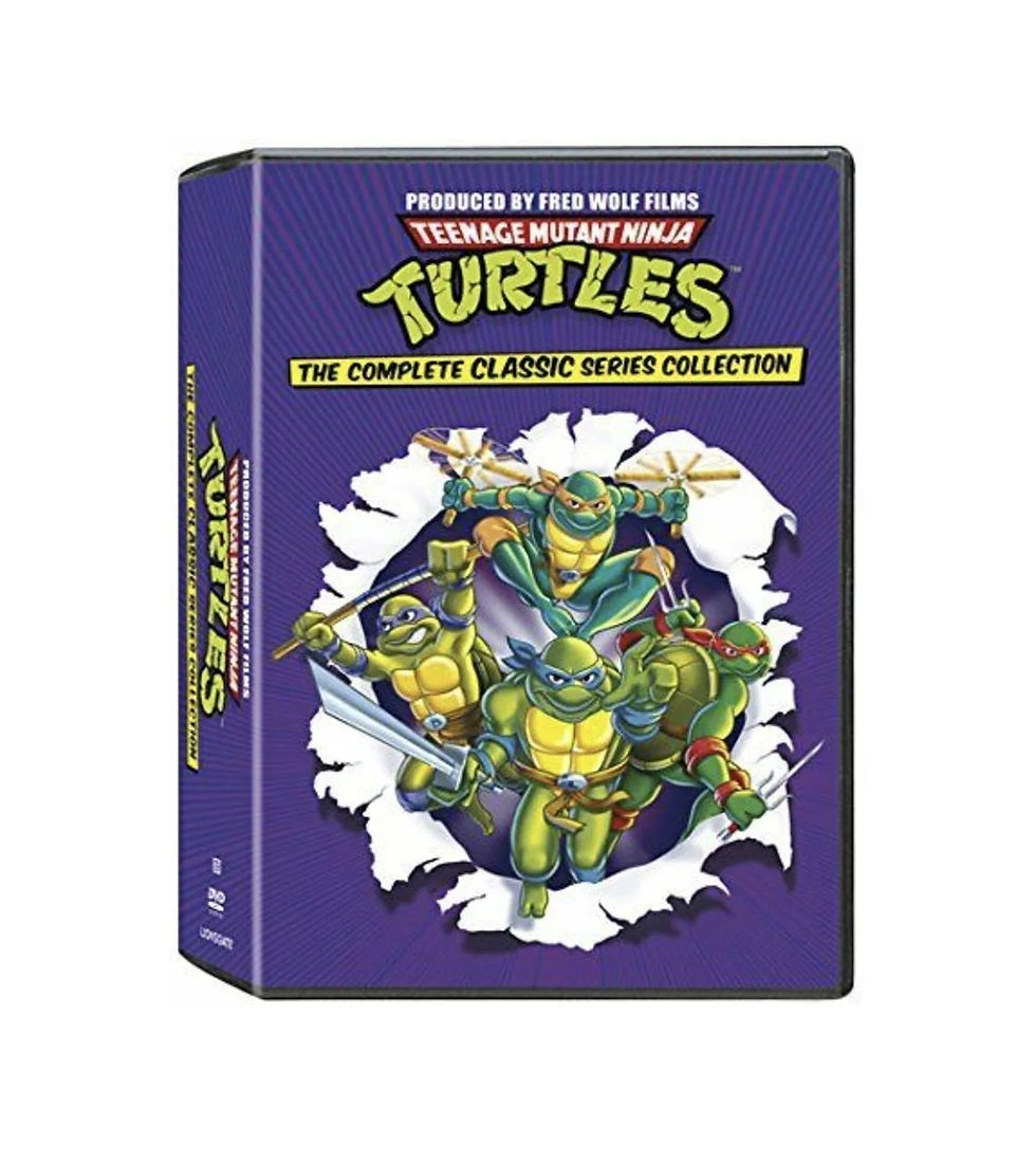Teenage Mutant Ninja Turtles Classic 1983 Seasons 1-10 DVD Box Set Complete New