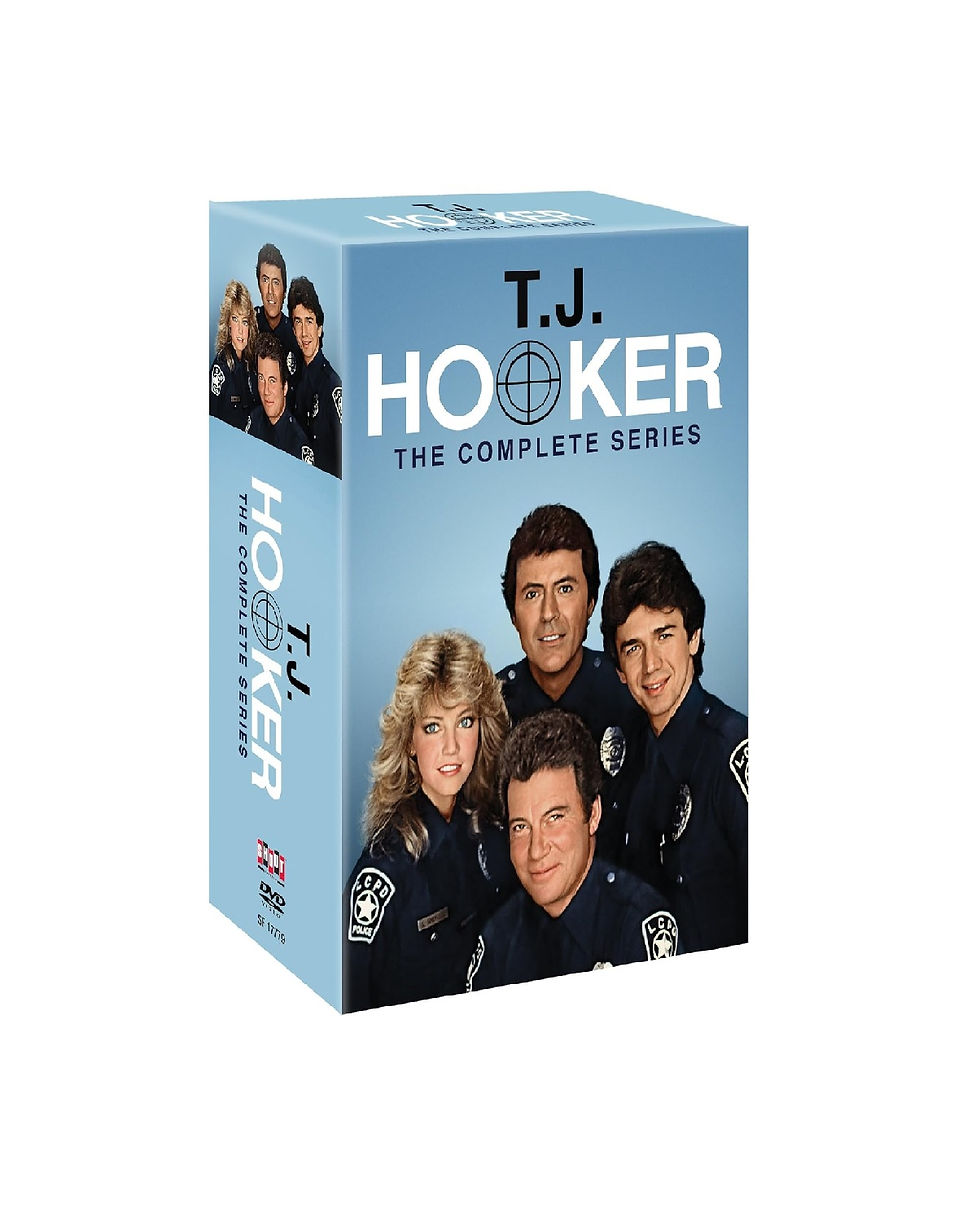 T.J. Hooker The Complete Collection Series Seasons 1-5 DVD 91 Episodes W Shatner