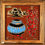 Thumbnail: Vintage Cleo Teissedre 22kt Gold Hand Painted Framed Ceramic Art Tile