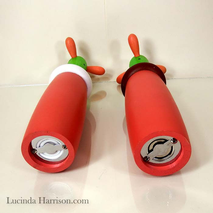 Thumbnail: 1986 Cactus Shaped Salt & Pepper Mill Wood