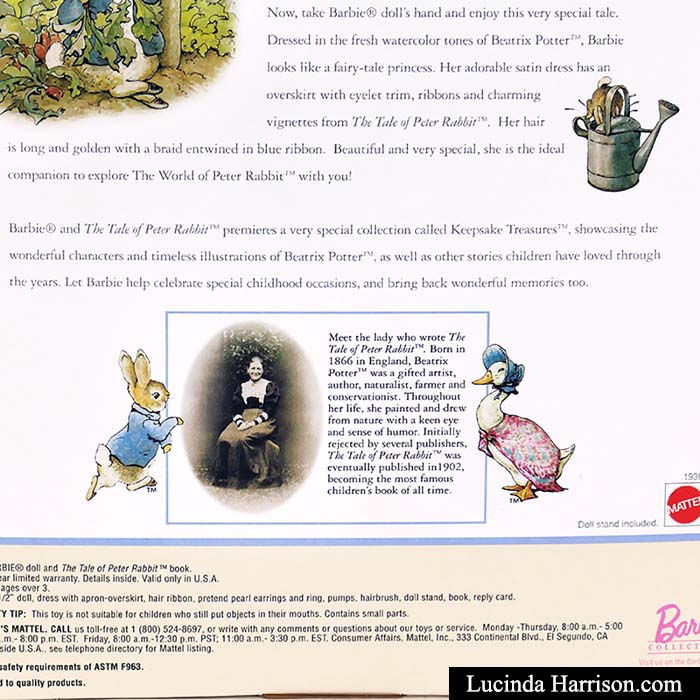 Thumbnail: 1998 Barbie® and The Tale of Peter Rabbit™ MINT CONDITION