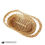 Thumbnail: Vintage Breadbasket Open Weave Handwoven Wicker