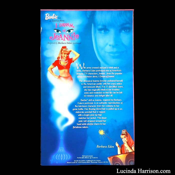 Thumbnail: 2000 Barbie as I Dream of Jeannie Barbara Eden Pink Label Collection