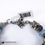 Thumbnail: Bon Voyage European Murano Glass Charm Blue Silver Bracelet