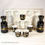 Thumbnail: 1970 Japanese Sake Set Porcelain Golden Crane 7 Piece Decanter