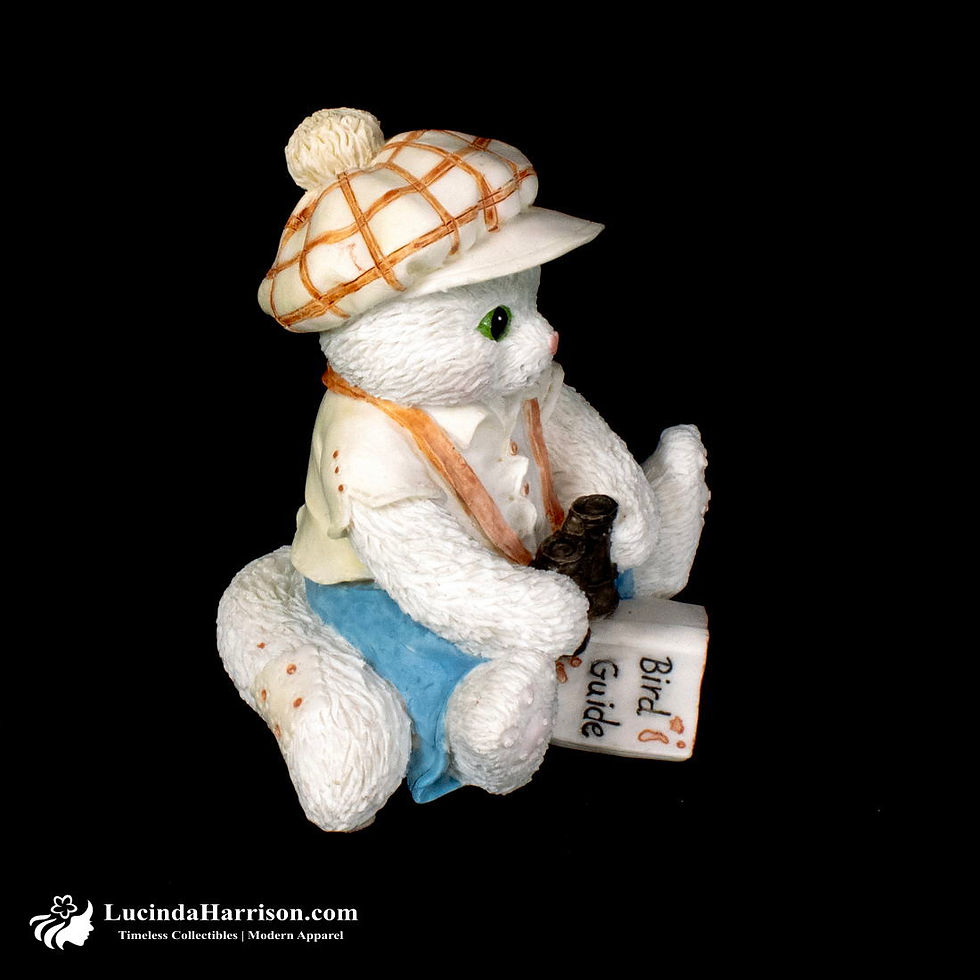 Thumbnail: VTG Enesco Calico Cat Bird Watcher I’m Lost Without You