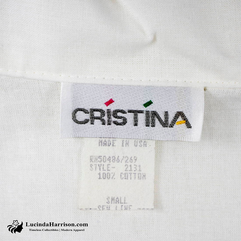 Thumbnail: Christina Womens Stars & Stripes Long Sleeve Cuff Shirt