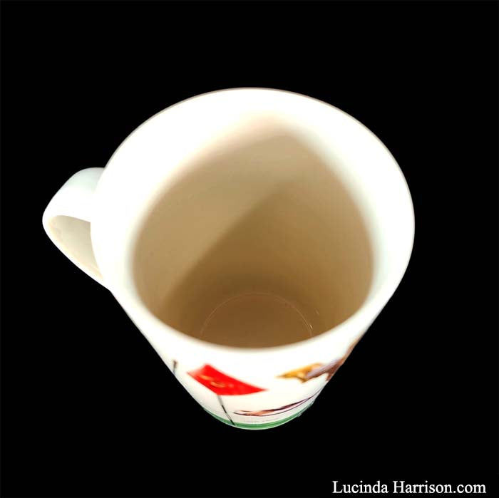 Thumbnail: 1980s Kent Pottery Porcelain Golf Accessories Coffee Tea Mug