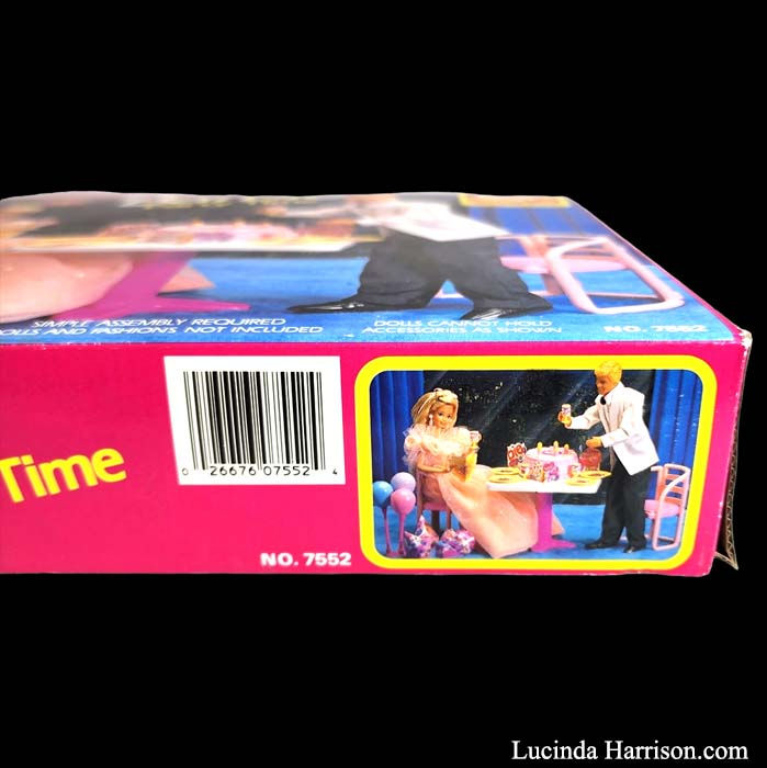 Thumbnail: 1992 Birthday Surprise Barbie Party time PLAY SET 7552
