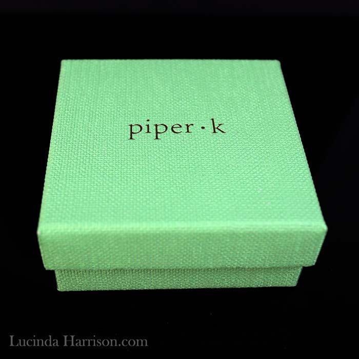 Thumbnail: Piper K Lucky Hoop Earrings With Shamrock