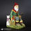 Thumbnail: Swedish Jultomten Santa Claus and Cat Figurine