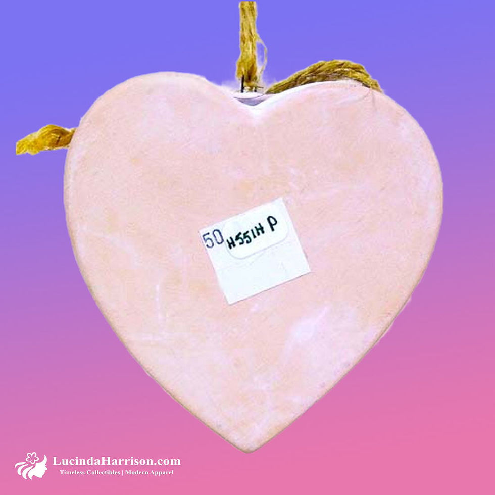 Thumbnail: 1989 Southwest Heart Photo Frame Ornament Midwest Imports