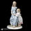 Thumbnail: Porcelain Figurine of Mother and Daughter Reading a Book