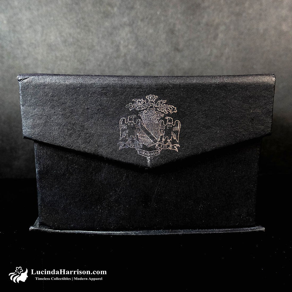 Thumbnail: Oleg Cassini Crystal Rectangle Votive Candle Holder