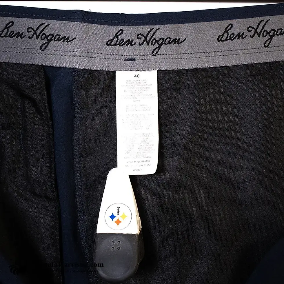 Thumbnail: Ben Hogan Mens Golf Flat Front Active Shorts Navy Blue Size 40
