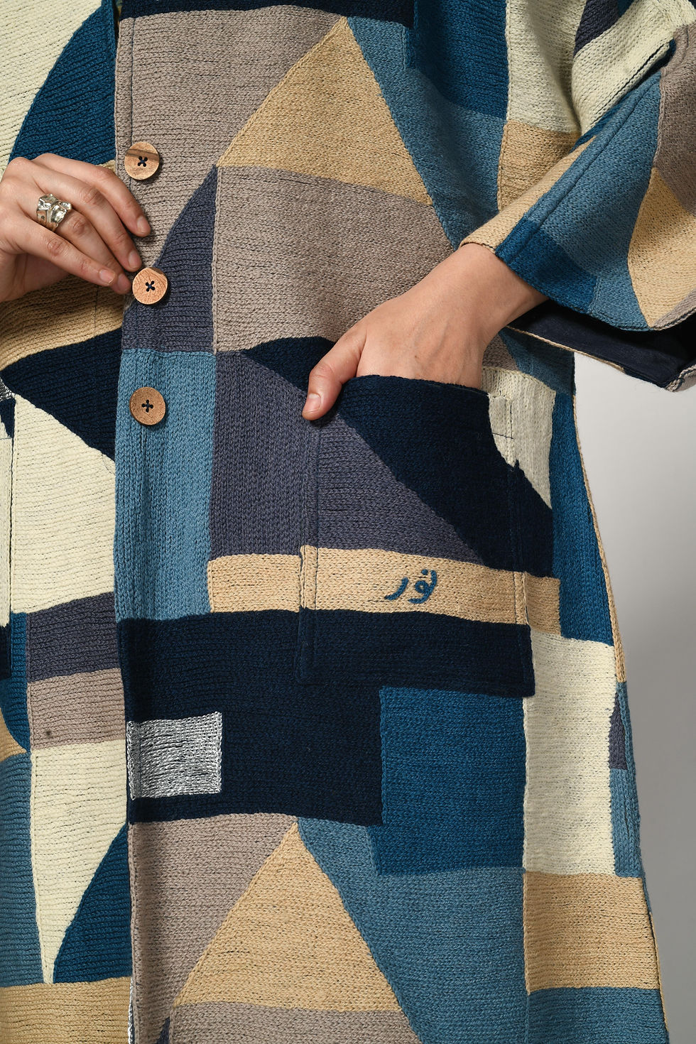 Thumbnail: Kashmiri Crewel Duster Coat | nyul