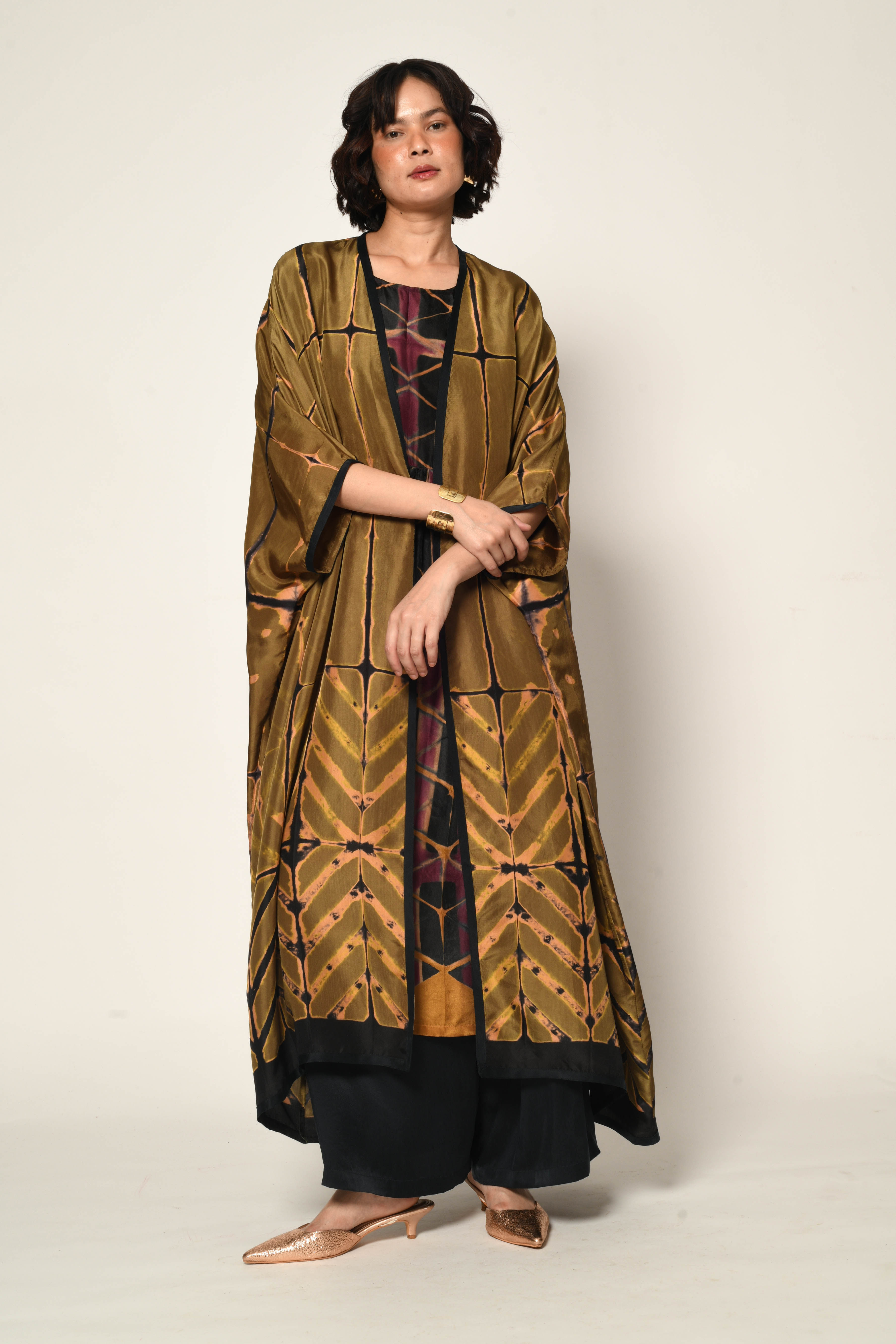 Itajime Silk Maghrebi Coverup | ret
