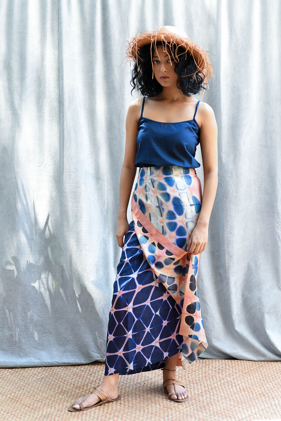 Thumbnail: Itajime Silk Sarong | flare