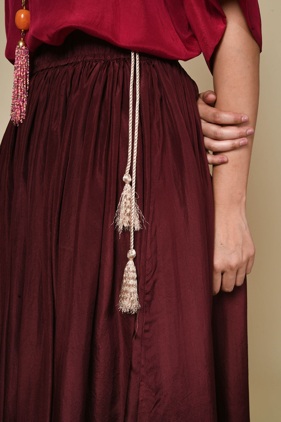 Thumbnail: Banjara Silk Skirt | multiple colours