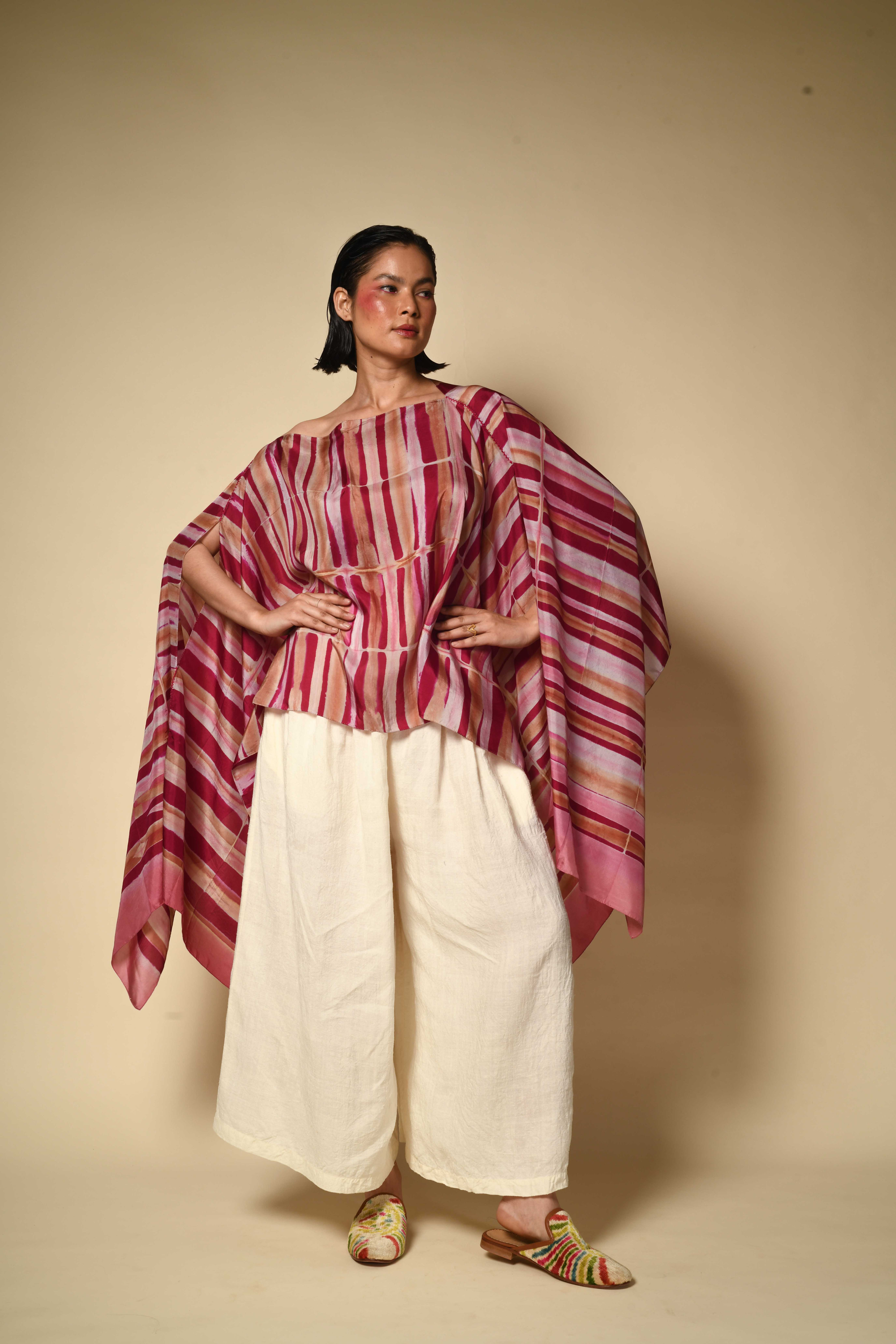 Itajime Silk Itaki Top | equatorial