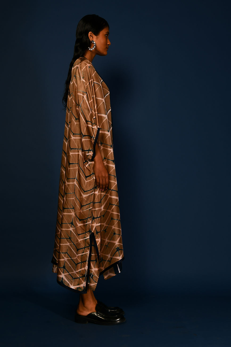 Thumbnail: Itajime Silk Maghrebi Coverup | zanskar