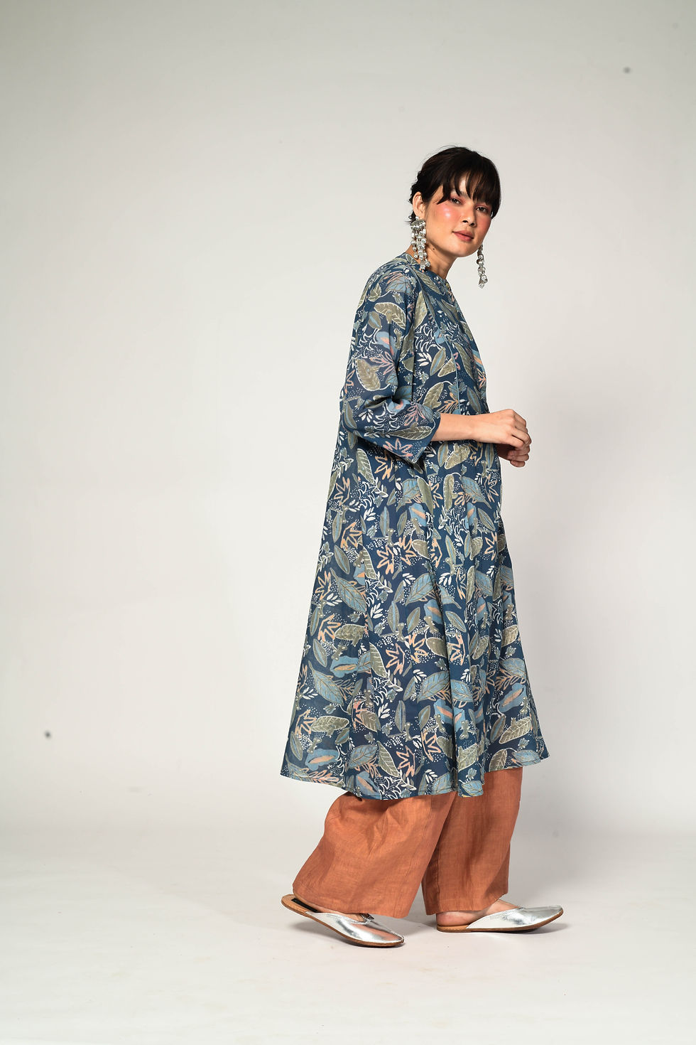 Thumbnail: Jungalee Organic Cotton Kashgar Dress  | oceanic blue