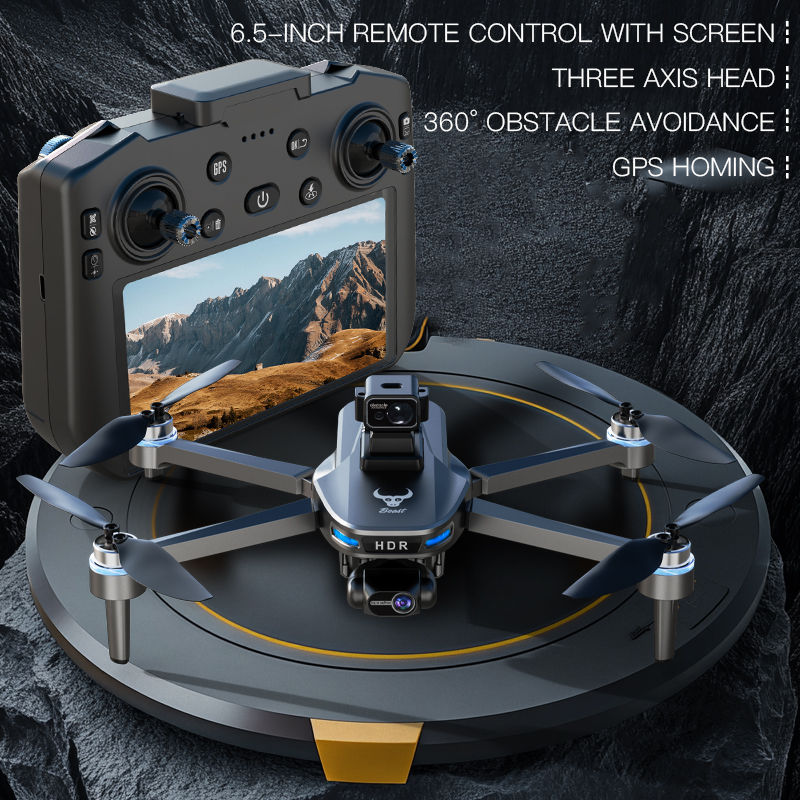 Thumbnail: ZLL SG109 Max2 GPS Drone 8K HD Camera Three-axis Gimbal Obstacle Avoidance Brush