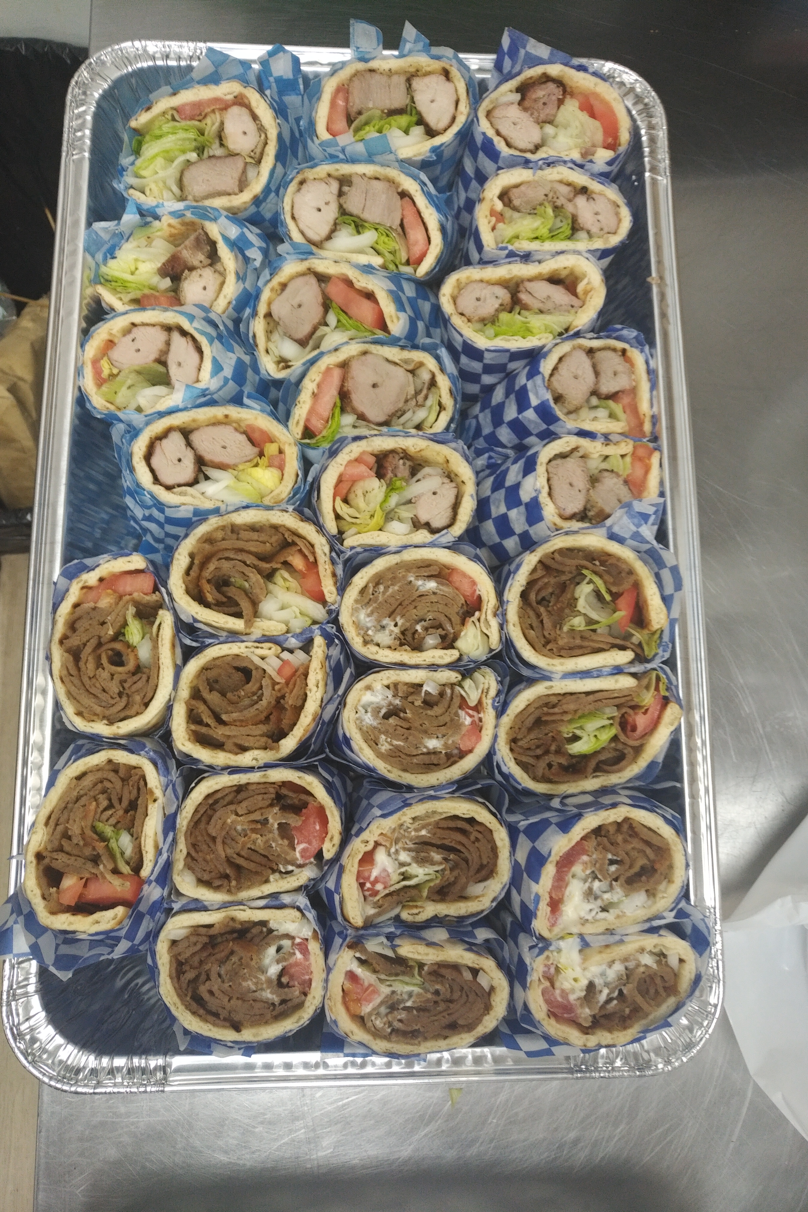 Arranged Food and Objects