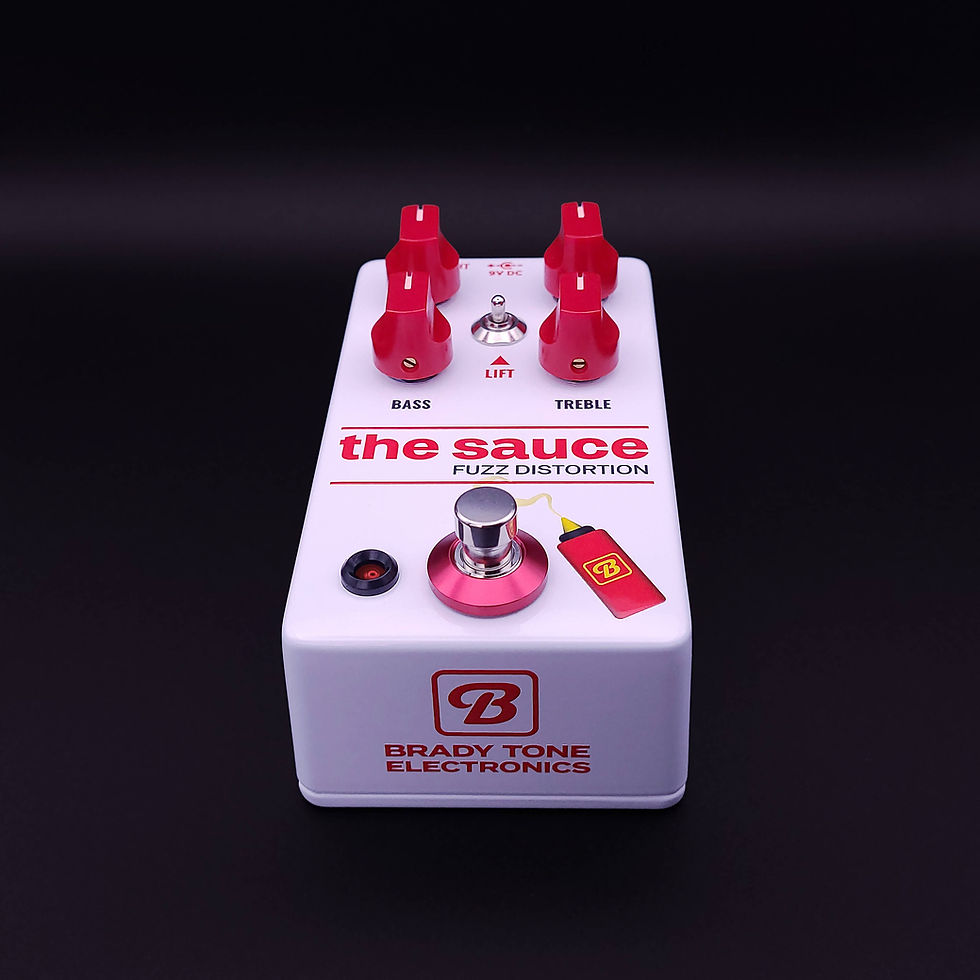 Brady Tone Electronics The Sauce V2 Fuzz Distortion Pedal