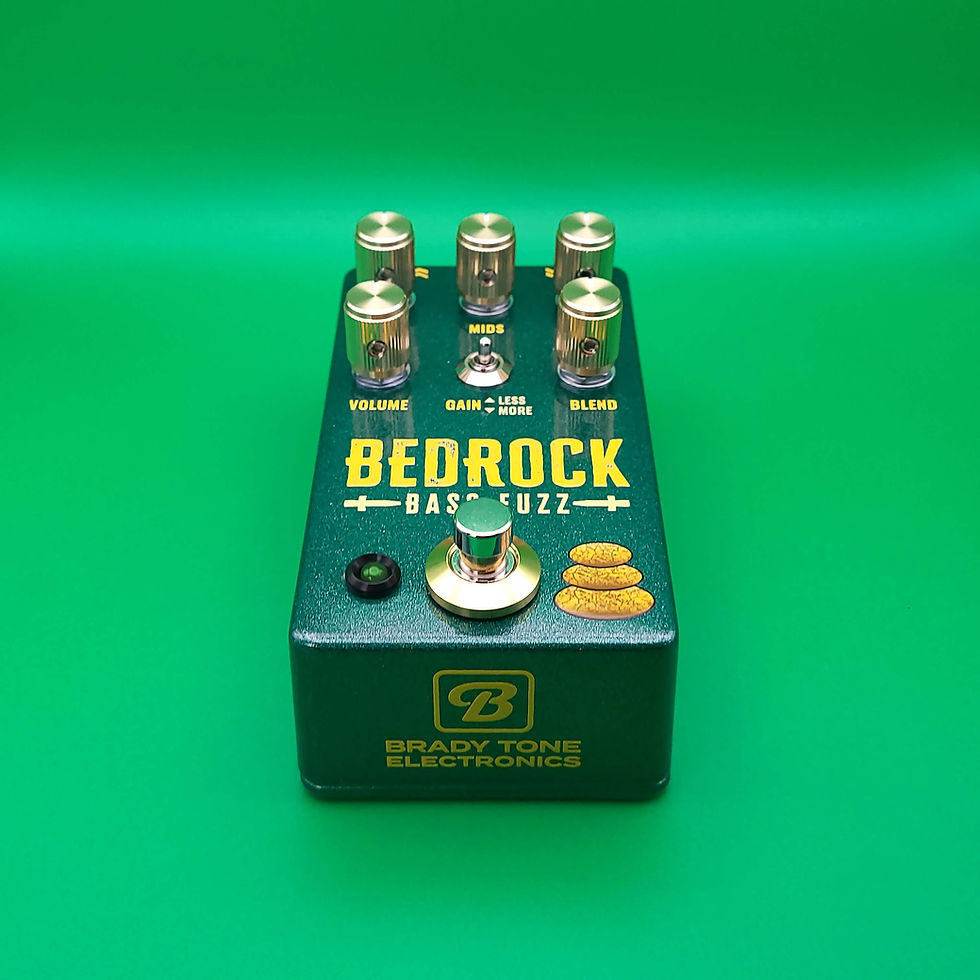 Brady Tone Electronics Bedrock Bass Fuzz