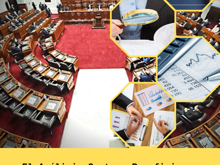 EL ANÁLISIS COSTO BENEFICIO EN LOS PROYECTOS DE LEY DEL PERÚ
