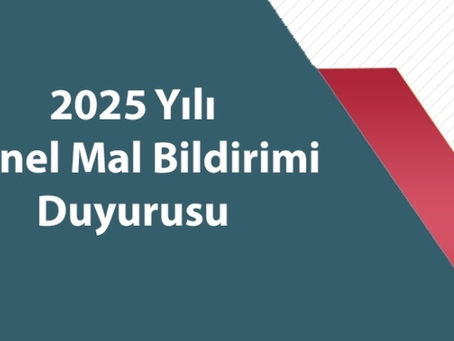 Belediye Başkan ve Meclis Üyeleri İle Memur/Sözleşmeli Personel İçin Genel Mal Bildirimi Süresi Şubat Sonunda Bitiyor