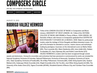 COMPOSERS CIRCLE