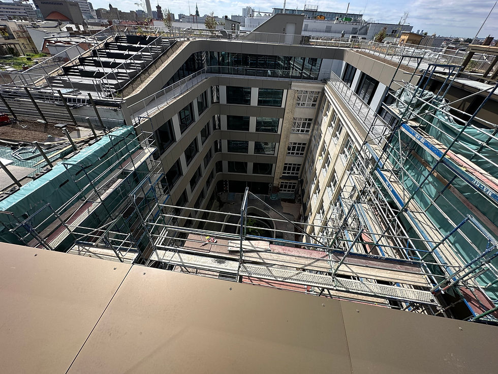 fassadenverkleidung vo Hauptbau Berlin