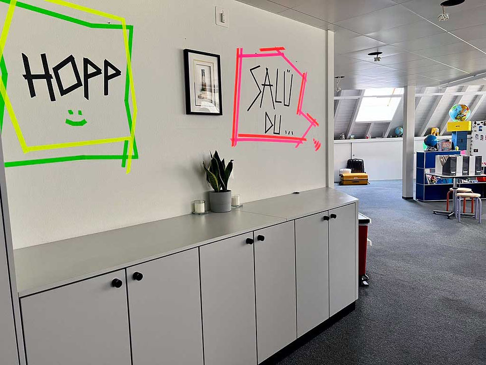 Facilitape in der Rhy-Schual