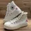 Miniatura: Converse plataforma lift bordado blanco