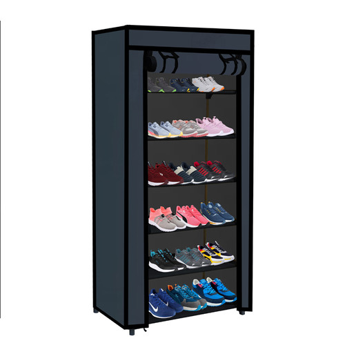 Normal Plastic Shoe Racks (6 Layer)