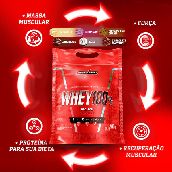Miniatura: Whey Protein Concentrado Pouch 900g