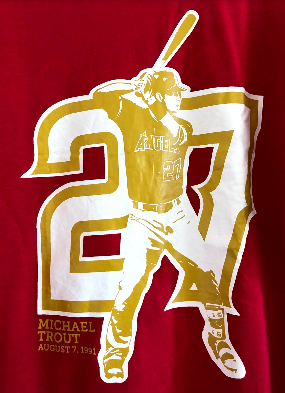 Thumbnail: Baseball Mike Trout  L.A Angels  Sweater